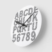 Een geschenk vol oprechtheid ronde klok (Hoek)