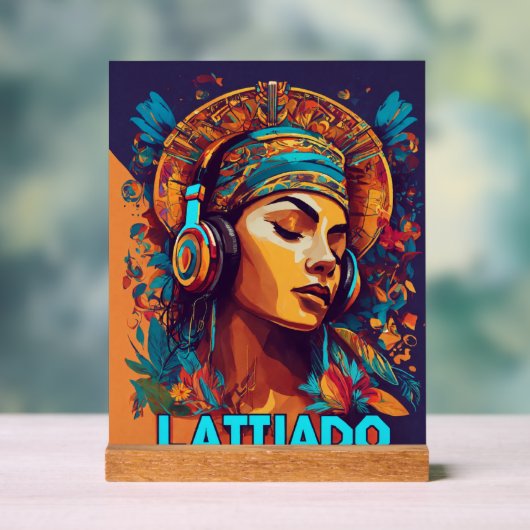 "Een geschiedenis van het huis" Acryl Bord (Neutraal)