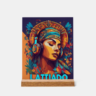 "Een geschiedenis van het huis" Acryl Bord