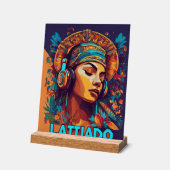 "Een geschiedenis van het huis" Acryl Bord (Hoek)