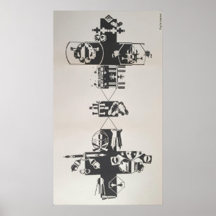 Een geschiedenis van ruimteonderzoek poster