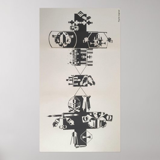 Een geschiedenis van ruimteonderzoek poster (Voorkant)