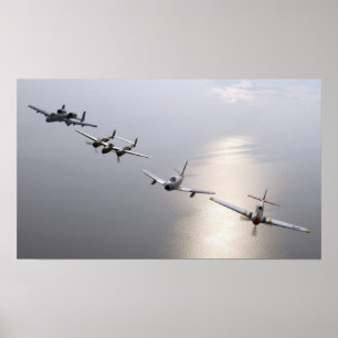 Een geschiedenis van Warplanes Poster