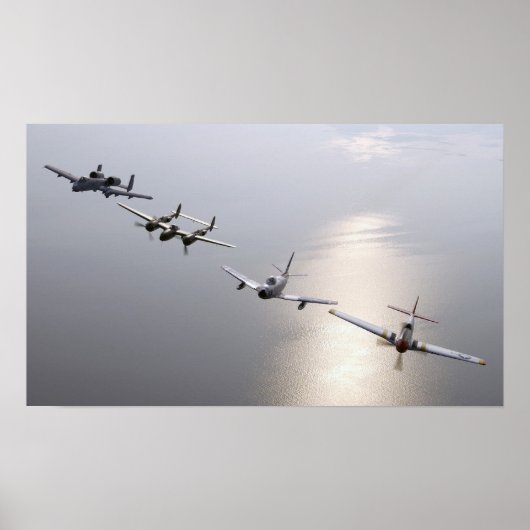 Een geschiedenis van Warplanes Poster (Voorkant)