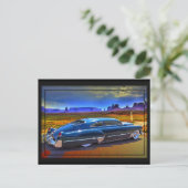 een geschilderde hemel weggooien briefkaart (Staand voorkant)