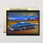 een geschilderde hemel weggooien briefkaart (Voorkant / Achterkant)