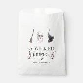 Een geschoold Boogie | Happy Halloween Bedankzakje (Voorkant)