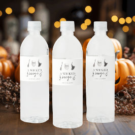 Een geschoold Boogie | Happy Halloween Waterfles Etiket