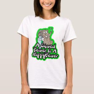 Een geShaved Beaver is een gelukkig T-shirt