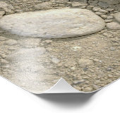 Een gesimuleerde landmijn foto afdruk (Hoek)