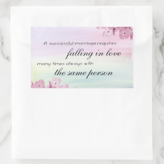 "Een geslaagd huwelijk..." citeert Sticker (Tas)