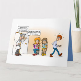 Een geslachtsziekte is goed te behandelen. kaart