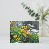 Een geslepen tuin briefkaart (Staand voorkant)