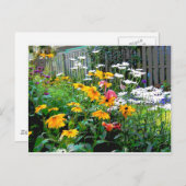 Een geslepen tuin briefkaart (Voorkant / Achterkant)