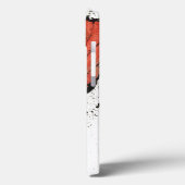 Een gesloten Bloem op een Witte Achtergrond Case-Mate iPhone Case (Achterkant / Links)