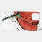 Een gesloten Bloem op een Witte Achtergrond Case-Mate iPhone Case (Achterkant (horizontaal))