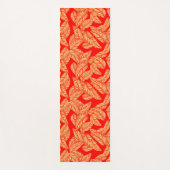 Eén gesneden rode lef print Yoga Mat (Voorkant)