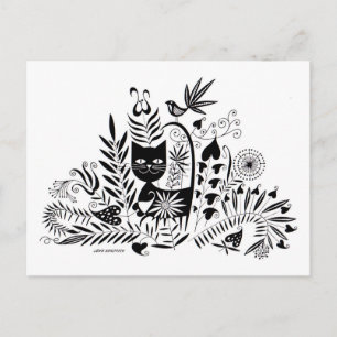 Een Gesponnen paar Briefkaart