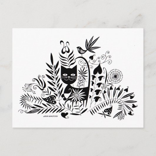 Een Gesponnen paar Briefkaart (Voorkant)