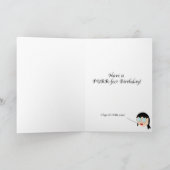 Een Gesponnen-perfecte verjaardag Kaart (Binnen)