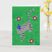 Een Gesponnen-perfecte verjaardag Kaart (Gele Bloem)