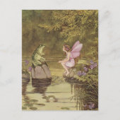 Een gesprek.. briefkaart (Voorkant)