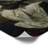 Een gesprek tussen meisjes, of twee meisjes poster (Hoek)