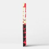 Een gestileerde bloem die uit water komt, of een s Case-Mate iPhone case (Achterkant / Links)