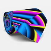 Een gestreept lint stropdas (Opgerold)