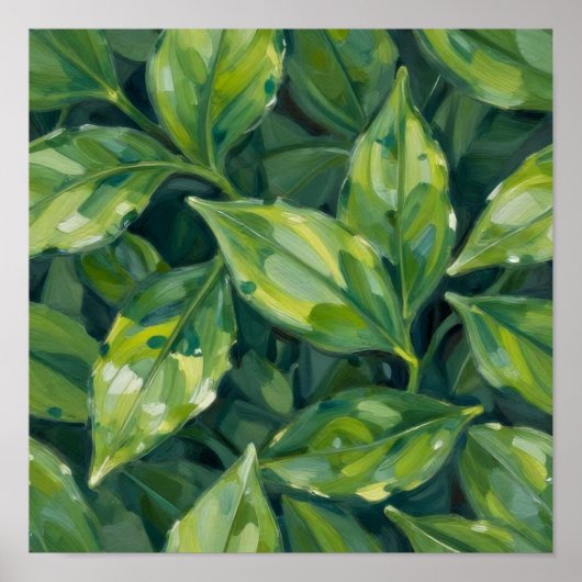 Een gestructureerde impressionistische studie van poster (Voorkant)