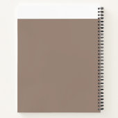 Een getextureerde achtergrond van verschillende ti notitieboek (Achterkant)