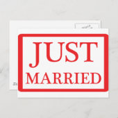 Een getrouwde icoon aankondigingskaart (Voorkant / Achterkant)