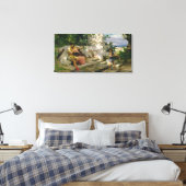 Een gevaarlijke les canvas afdruk (Insitu (Slaapkamer))