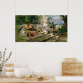 Een gevaarlijke les poster (Keuken)