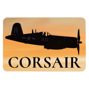 Een gevat F4U Corsair-vechtster Magneet