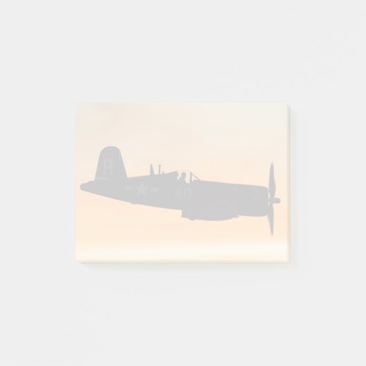 Een gevat F4U Corsair-vechtster Post-it® Notes (Voorkant)