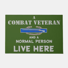 EEN GEVECHTSVETERAAN DEURMAT