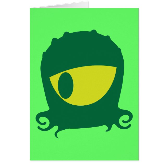 Een geverfd Alien-schepsel (Voorkant)