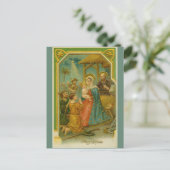 Een gevierd kerstfeest Briefkaart (Staand voorkant)