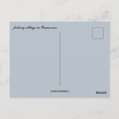 Een Gevist dorp in Kameroen Briefkaart (Achterkant)