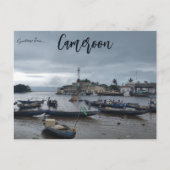 Een Gevist dorp in Kameroen Briefkaart (Voorkant)