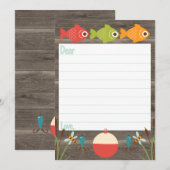 Eén Geviste Capsule-kaart voor O-vissen Kaart (Voorkant / Achterkant)