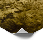 Een Geviste kleine vormgeving -  stereoweergave Poster (Hoek)