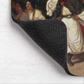 Een gevlekte bruiloft muismat (Hoek)