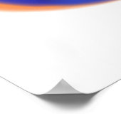 Een gevoel van beweging en energie poster (Hoek)