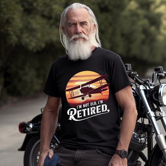 Een gewaagd lichter ontwerp met de tekst I'm not o T-shirt