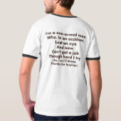 Eén gewapend Man T-shirt (Achterkant)