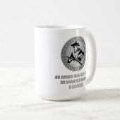 Een gewapende burger koffiemok (Voorkant rechts)