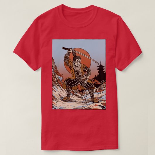Een gewapende wolf t-shirt (Design voorkant)