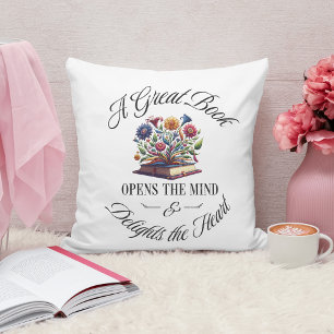 Een geweldig boek verheugt bloemen kussen